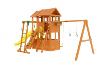 Детская площадка IgraGrad Клубный домик 2 с рукоходом - Благоустройство территории, "КРЫМ СКВЕР"