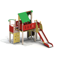 005114 - Детский игровой комплекс - Благоустройство территории, "КРЫМ СКВЕР"