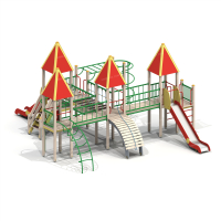 005339 - Детский игровой комплекс - Благоустройство территории, "КРЫМ СКВЕР"