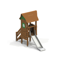 005378 - Детский игровой комплекс - Благоустройство территории, "КРЫМ СКВЕР"