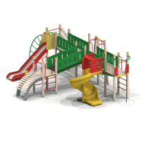 005341 - Детский игровой комплекс - Благоустройство территории, "КРЫМ СКВЕР"