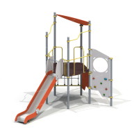 005501 - Детский игровой комплекс «Траектория» - Благоустройство территории, "КРЫМ СКВЕР"