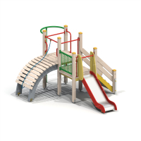 005106 - Детский игровой комплекс - Благоустройство территории, "КРЫМ СКВЕР"