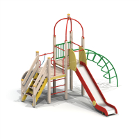 005302 - Детский игровой комплекс - Благоустройство территории, "КРЫМ СКВЕР"