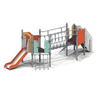 005509 - Детский игровой комплекс «Траектория» - Благоустройство территории, "КРЫМ СКВЕР"