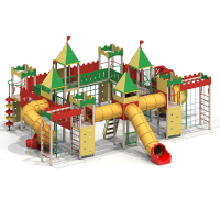 OO5668 - Детский игровой комплекс «Нормандия» | Архив - Благоустройство территории, "КРЫМ СКВЕР"