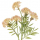 Ветка цветущая искусственная 5 соцветий светло-сиреневая h53см 7141/0443-04/16Р - Благоустройство территории, "КРЫМ СКВЕР"
