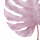 Лист Монстеры искусственный, розовый, большой h 90 см (40+50) арт. 7143/0030-6/1(Promo)  - Благоустройство территории, "КРЫМ СКВЕР"