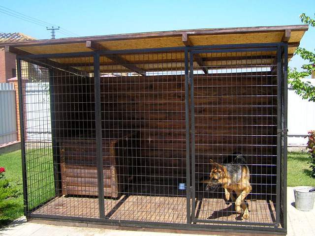 Необходимые материалы для вольера